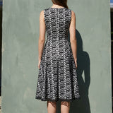 Black Floral Mesh, Polyester