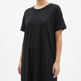 Polyester Stretch ITY Knit Fabric, 250 gsm, 155 cm — Black, ref EF-264346