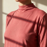 Pink Marl Jersey Knit, Cotton-Modal