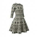 Black Bands Interlock Knit, Polyester, 315 gsm