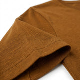 Rust Heather Jersey Knit, Cotton-Modal
