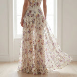Purple Bold-Floral Lace, Nylon