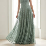Teal Large-Shell Lace, Viscose-Nylon