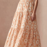 Off-White Flowers Crepe
