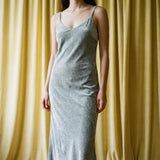 Light Grey Marl Velvet, Cotton-Poly, 250 gsm