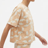 White Bears Jersey Knit, Modal