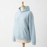 Light Blue Ribbed Rib Knit, Poly-Cotton