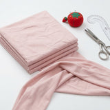 Cotton Modal Stretch Jersey Knit Fabric, 160 gsm, 165 cm — Pink