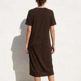 Polyester Stretch ITY Knit Fabric, 190 gsm, 160 cm — Brown