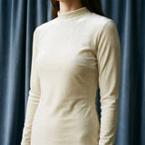 Cotton Polyester Velvet Fabric, 260 gsm, 170 cm — Beige