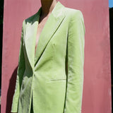 Velvet Fabric, 280 gsm, 160 cm — Green