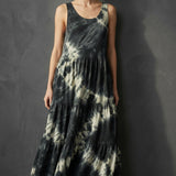 Black Abstract Chiffon, Polyester