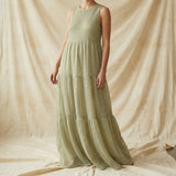 100% Polyester Mesh Fabric, 140 gsm, 165 cm — Khaki