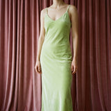 Polyester Stretch Velvet Fabric, 230 gsm, 190 cm — Green