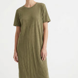 100% Polyester Scuba Knit Fabric, 190 gsm, 180 cm — Khaki