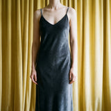 Dark Grey Marl Velvet, Polyester, 270 gsm