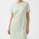 Tencel Lyocell Cotton Blend Jersey Knit Fabric, 205 gsm, 165 cm — White