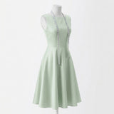 100% Polyester Satin Fabric, 200 gsm, 150 cm — Green