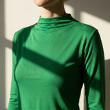 100% Modal Jersey Knit Fabric, 135 gsm, 150 cm — Green