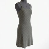 White Horizontal-Stripe Rib Knit, Viscose-Poly, 270 gsm