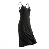 Black Ribbed Rib Knit, Polyester