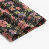 Pink Floral Knit, Polyester, 70 gsm