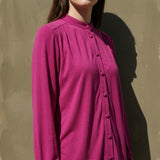 Cotton Modal Stretch Jersey Knit Fabric, 225 gsm, 170 cm — Pink