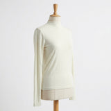 Cotton Modal Jersey Knit Fabric, 125 gsm, 170 cm — White