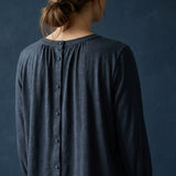 Dark Grey Marl Jersey Knit, Cotton-Modal, 200 gsm