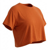 Modal Polyester Stretch Jersey Knit Fabric, 230 gsm, 168 cm — Orange