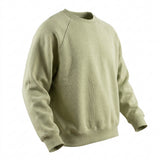 Light Green Heathered-Marl Rib Knit, Cotton, 473 gsm