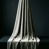 Heathered Grey-Green Marl Velvet, Polyester, 285 gsm