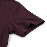 Modal Polyester Stretch Jersey Knit Fabric, 236 gsm, 166 cm — Purple