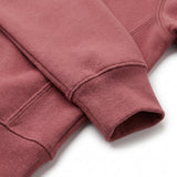Dusty Rose Brushed Rib Knit, Polyester
