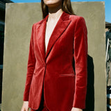Pink Marl Velvet, Polyester, 326 gsm
