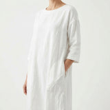 White Linen-Look, Polyester