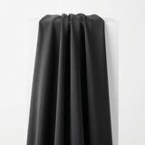 Polyester Stretch Scuba Knit Fabric, 250 gsm, 150 cm — Black