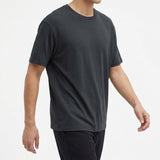 Cotton Modal Jersey Knit Fabric, 200 gsm, 180 cm — Grey