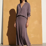 Viscose Stretch Jersey Knit Fabric, 160 gsm, 170 cm — Purple, ref EF-272923