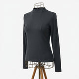 Washed Modal Polyester Jersey Knit Fabric, 190 gsm, 155 cm — Navy