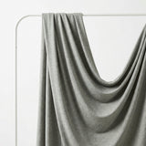 Heather Grey Marl Jersey Knit, Viscose, 200 gsm