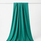 Teal Marl Jersey Knit, Viscose