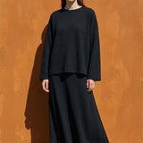 Navy Textured-Dot Chunky Knit, Poly-Viscose