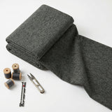 Dark Grey Marl Jersey Knit, Poly-Cotton, 200 gsm