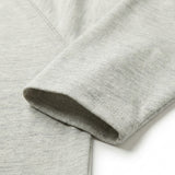 Light Grey Marl Jersey Knit, Polyester, 160 gsm, 150 cm
