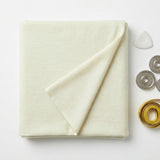 100% Linen Jersey Knit Fabric, 195 gsm, 160 cm — Khaki