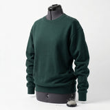 100% Cotton French Terry Fabric, 280 gsm, 170 cm — Green