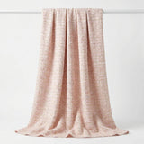 Polyester Metallic Bouclé Fabric, 355 gsm, 165 cm — Pink
