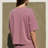 Pink Marl Jersey Knit, Modal