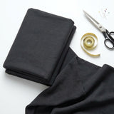 Cotton Modal Stretch French Terry Fabric, 290 gsm, 175 cm — Grey